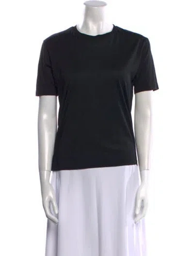 Pre-owned Prada 2023 Crew Neck T-shirt In Black