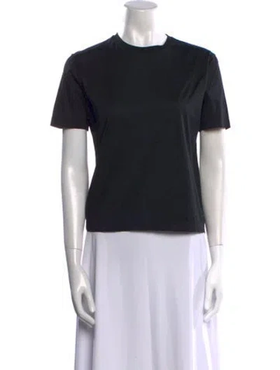 Pre-owned Prada 2023 Crew Neck T-shirt In Black