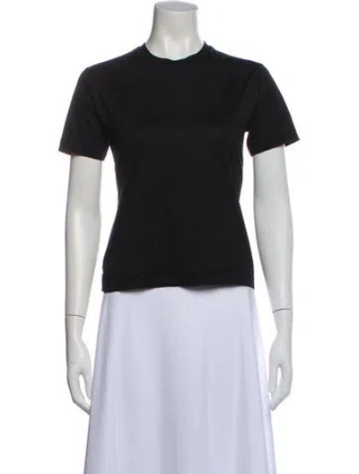 Pre-owned Prada 2023 Crew Neck T-shirt In Black