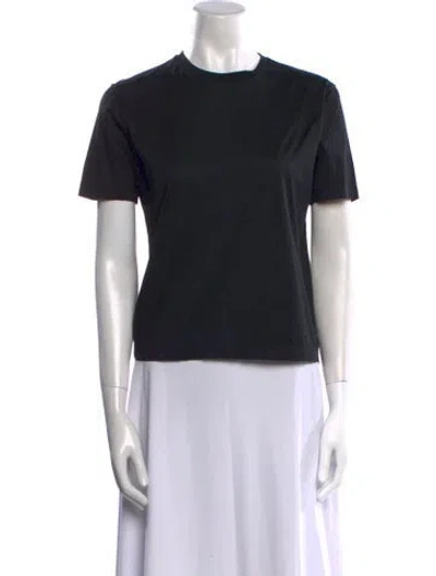 Pre-owned Prada 2023 Crew Neck T-shirt In Black