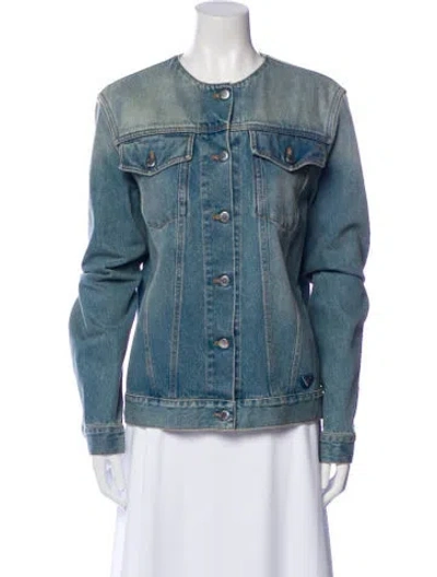 Pre-owned Prada 2023 Denim Jacket In Blue