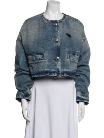 Pre-owned Prada 2023 Denim Jacket In Blue
