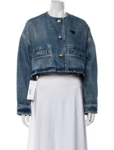 Pre-owned Prada 2023 Denim Jacket In Blue