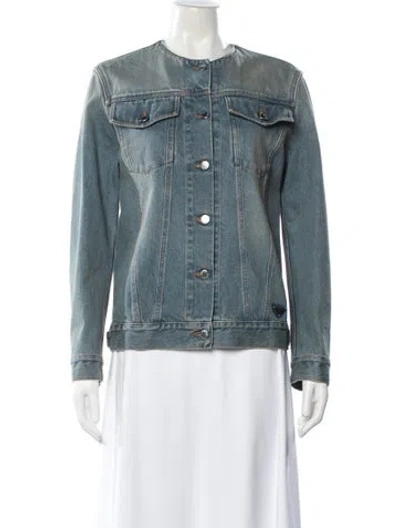 Pre-owned Prada 2023 Denim Jacket In Blue