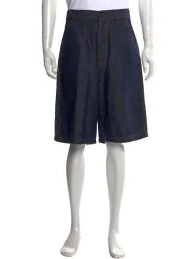 Pre-owned Prada 2023 Denim Shorts In Blue