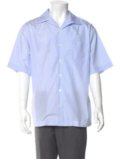 Pre-owned Prada 2023 'double Match' Shirt In Blue