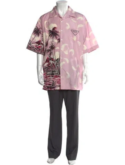 Pre-owned Prada 2023 'double Match' Shirt In Pink