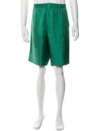 Pre-owned Prada 2023 Jogger Shorts In Green