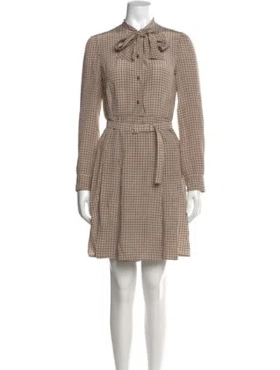 Pre-owned Prada 2023 Knee-length Dress In Neutral