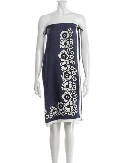 Pre-owned Prada 2023 Knee-length Skirt In Blue