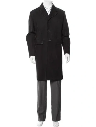 Pre-owned Prada 2023 Lambskin Coat W/ Tags In Black