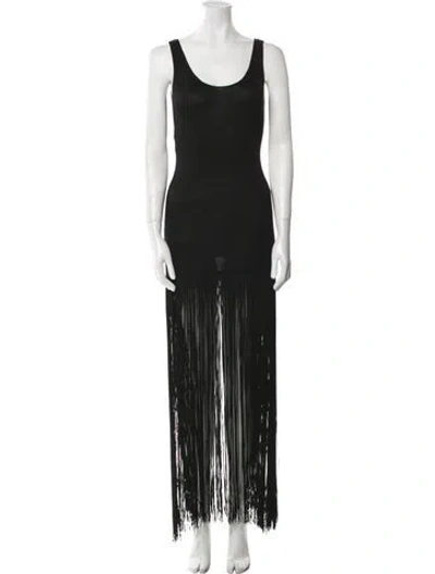 Pre-owned Prada 2023 Long Dress In Black