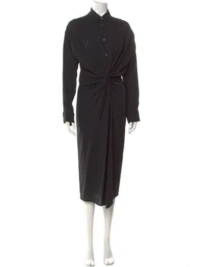 Pre-owned Prada 2023 Long Dress In Black