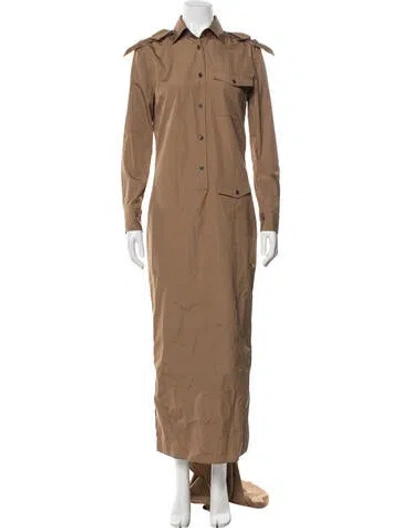 Pre-owned Prada 2023 Long Dress In Brown