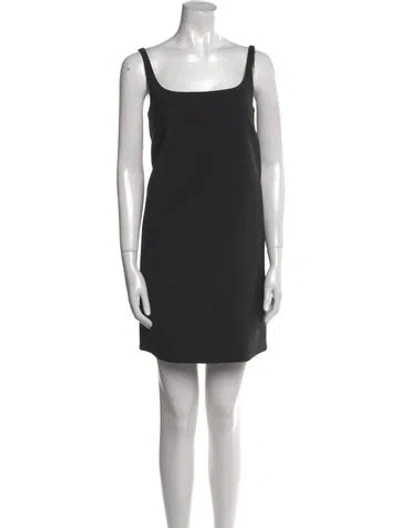 Pre-owned Prada 2023 Mini Dress In Black
