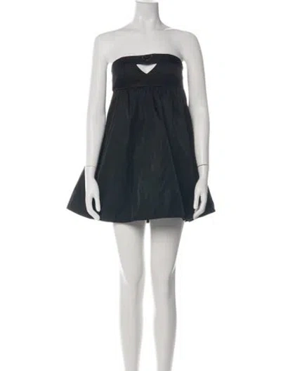 Pre-owned Prada 2023 Mini Dress In Black