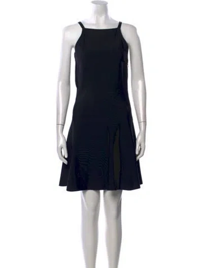 Pre-owned Prada 2023 Mini Dress In Black