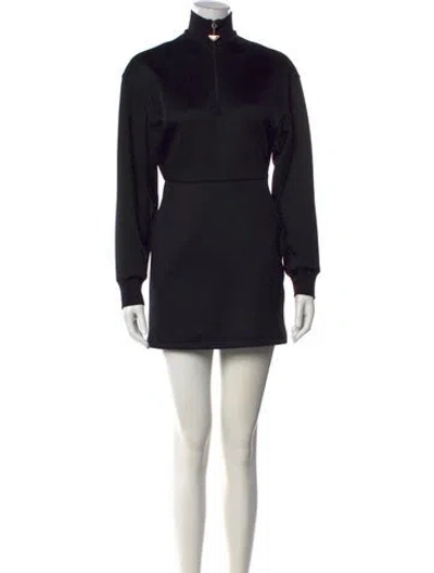 Pre-owned Prada 2023 Mini Dress In Black