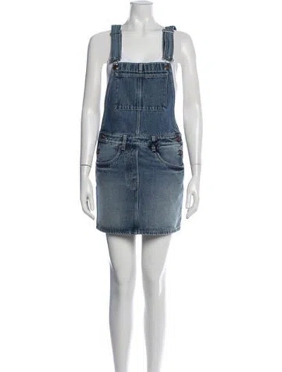 Pre-owned Prada 2023 Mini Dress W/ Tags In Blue