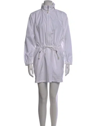 Pre-owned Prada 2023 Mini Dress In White