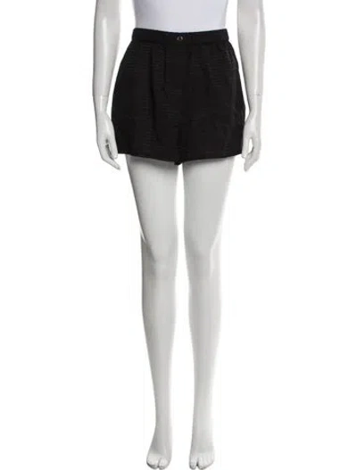 Pre-owned Prada 2023 Mini Shorts In Black