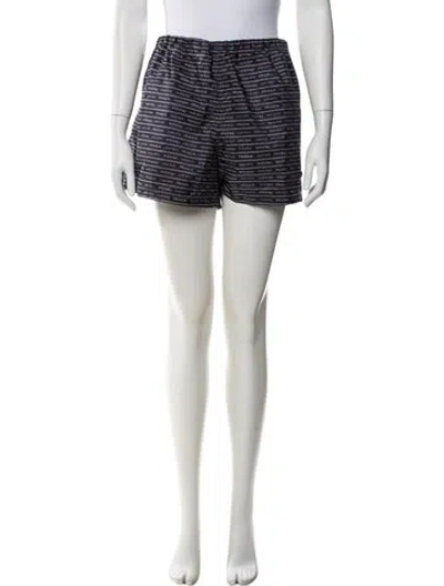 Pre-owned Prada 2023 Mini Shorts In Blue