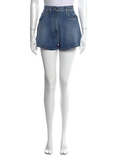Pre-owned Prada 2023 Mini Shorts In Blue