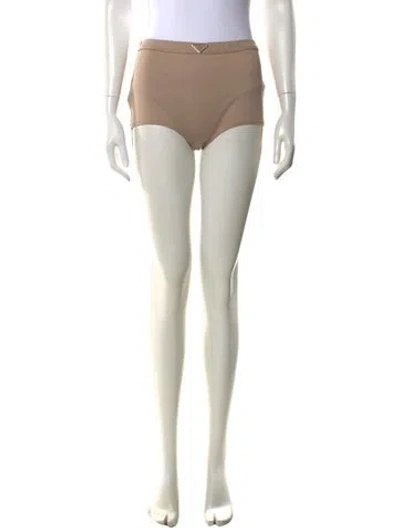 Pre-owned Prada 2023 Mini Shorts In Neutral