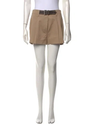 Pre-owned Prada 2023 Mini Shorts In Neutral