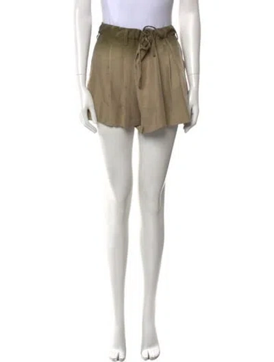 Pre-owned Prada 2023 Mini Shorts W/ Tags In Neutral