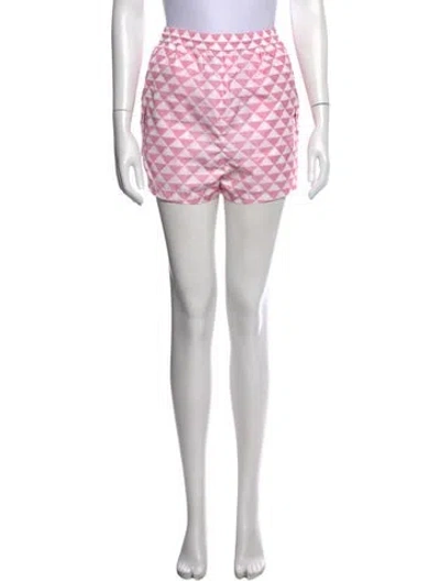Pre-owned Prada 2023 Mini Shorts W/ Tags In Pink
