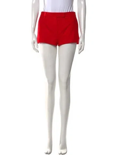 Pre-owned Prada 2023 Mini Shorts W/ Tags In Red