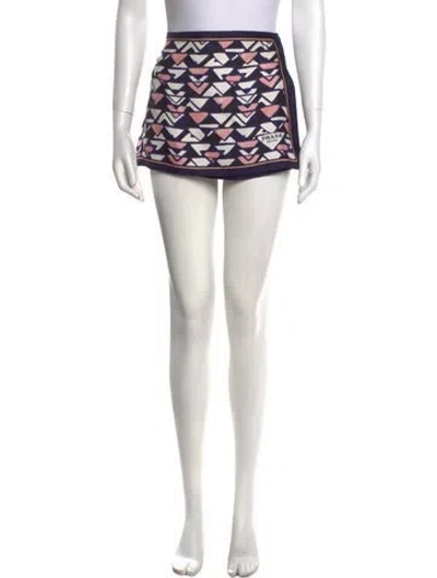 Pre-owned Prada 2023 Mini Skirt In Blue