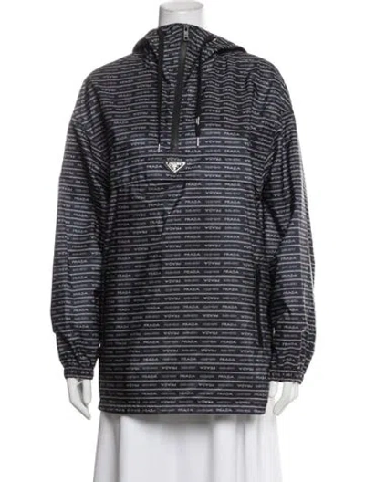 Pre-owned Prada 2023 Re-nylon Jacket In Blue