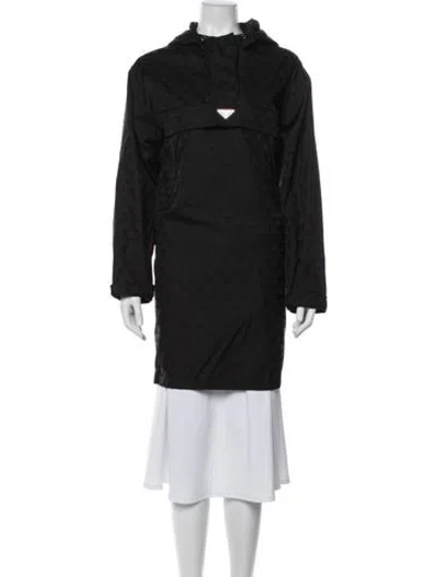 Pre-owned Prada 2023 Re-nylon Parka In Black