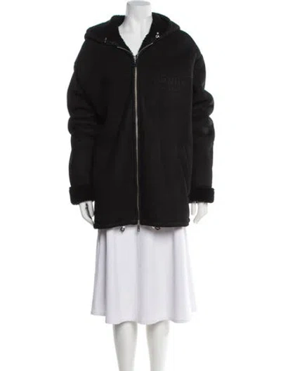 Pre-owned Prada 2023 Shearling Jacket W/ Tags In Black