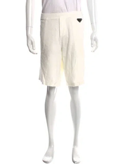 Pre-owned Prada 2023 Shorts In White
