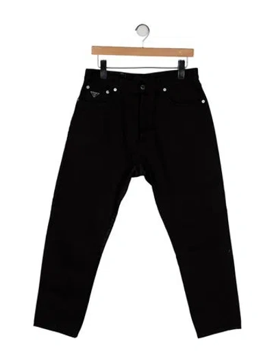 Pre-owned Prada 2023 Skinny Jeans In Black