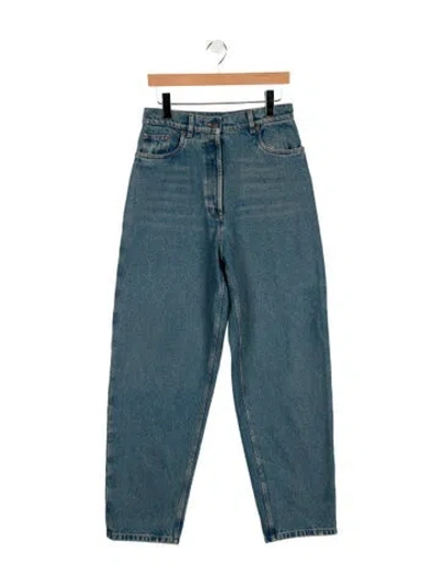 Pre-owned Prada 2023 Straight Leg Jeans In Blue