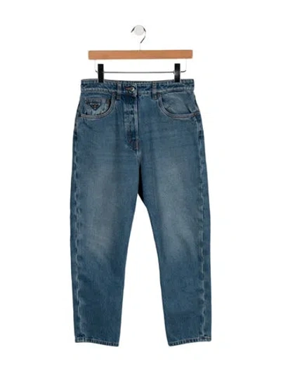 Pre-owned Prada 2023 Straight Leg Jeans In Blue