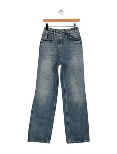 Pre-owned Prada 2023 Straight Leg Jeans In Blue