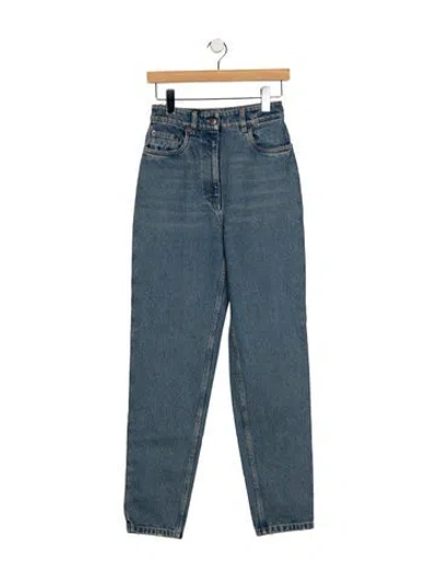 Pre-owned Prada 2023 Straight Leg Jeans W/ Tags In Blue
