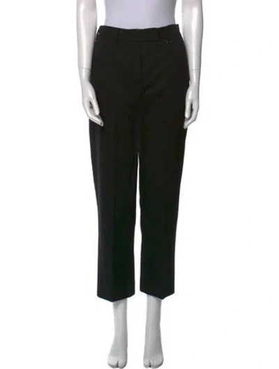 Pre-owned Prada 2023 Straight Leg Pants In Black