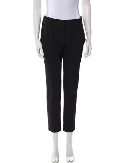 Pre-owned Prada 2023 Straight Leg Pants In Black