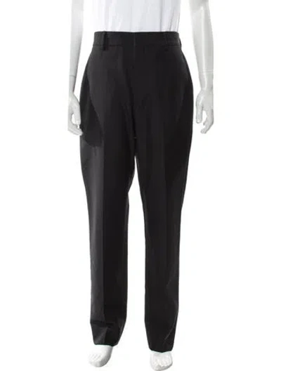 Pre-owned Prada 2023 Straight Leg Pants In Black