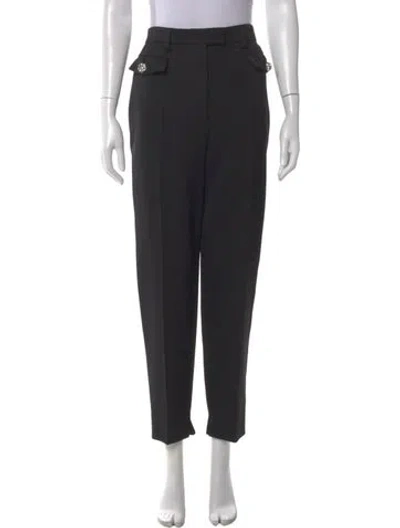 Pre-owned Prada 2023 Straight Leg Pants In Black