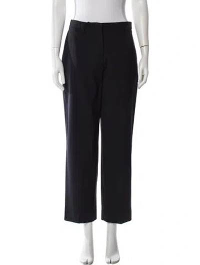 Pre-owned Prada 2023 Straight Leg Pants In Blue