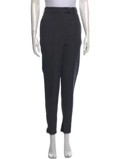 Pre-owned Prada 2023 Straight Leg Pants In Blue