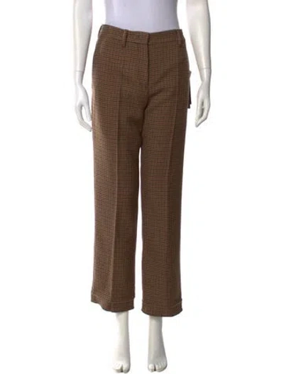 Pre-owned Prada 2023 Straight Leg Pants In Neutral