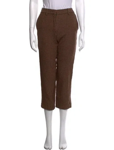 Pre-owned Prada 2023 Straight Leg Pants In Neutrals